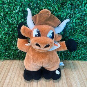 Vintage UT Texas Longhorns Musical Mascot Bevo Plush Team Not Working